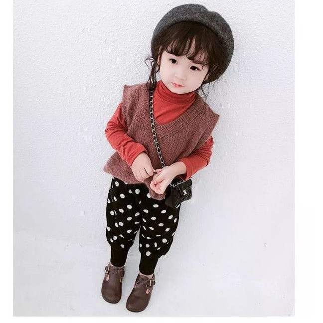 P02 - กางเกงฟูก pokka dot