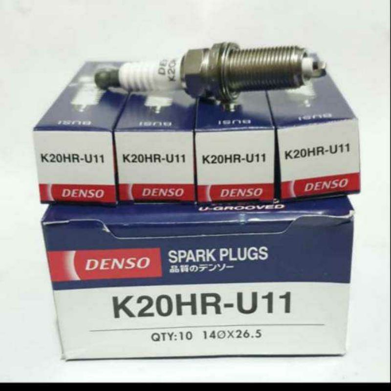 หัวเทียน Denso K20HR-U11 Mitsubishi Grandis 2.4 Toyota Innova 2.0, Fortuner 2.7, All New Kijang Inno