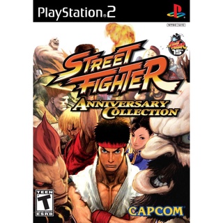 แผ่น PS2 Street Fighter Anniversary Collection