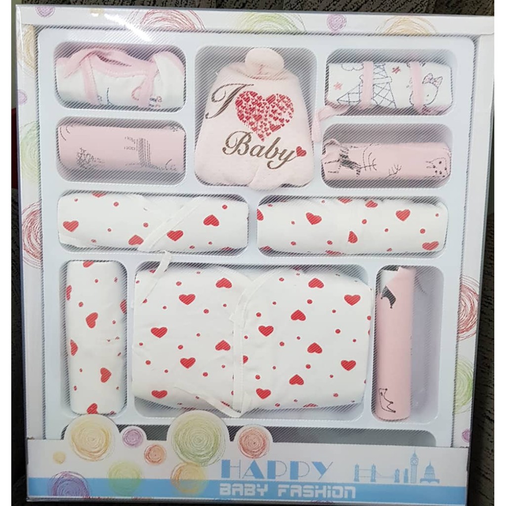 PINK NEWBORN BABY SET [P13P59]