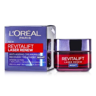 LOreal Revitalift Laser Renew Anti-Age Cream-Mask Recover Treatment Night 50ml