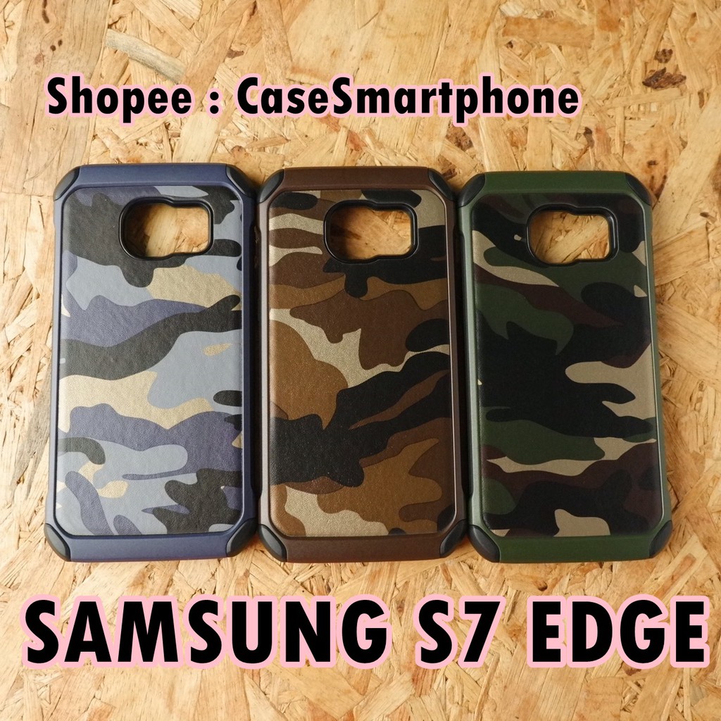 SAMSUNG S7 EDGE เคสกันกระแทก ทหาร เท่ห์ๆ  เคส2ชั้น s7edge samsungs7edge