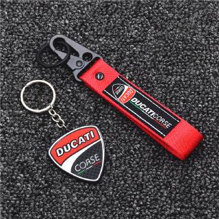 พวงกุญแจจี้ DUCATI DUCATI Street Fighter 848 899 696 796 1198 Big Velcro 1200