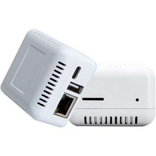 Print Server RJ45 Fast 10/100Mbps Lan USB type-c Port White