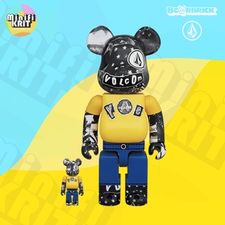 Volcom x BE@RBRICK 400% + 100% [ผ่อนสูงสุดนาน 10 เดือน] Medicom Toy | BEARBRICK ของแท้ พร้อมส่ง