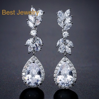 Best Jewelryต่างหูเพชรเกรดพรีเมี่ยม ประกายไฟเทียเท่าเพชรแท้ เครื่องประดับออกงาน เกรดสวย สร้อยเพชร รับ dropship