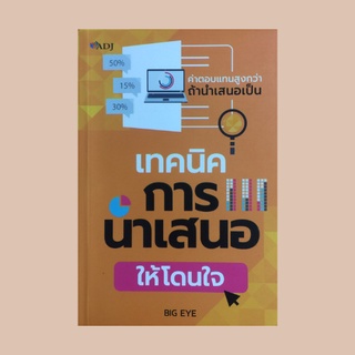 หนังสือจิตวิทยา เทคนิคการนำเสนอให้โดนใจ : อะไรคือการนำเสนอแล้วผมจะต้องทำตัวอย่างไรบ้างล่ะเนี่ย อุ่นเครื่องผู้ฟังอย่างไร