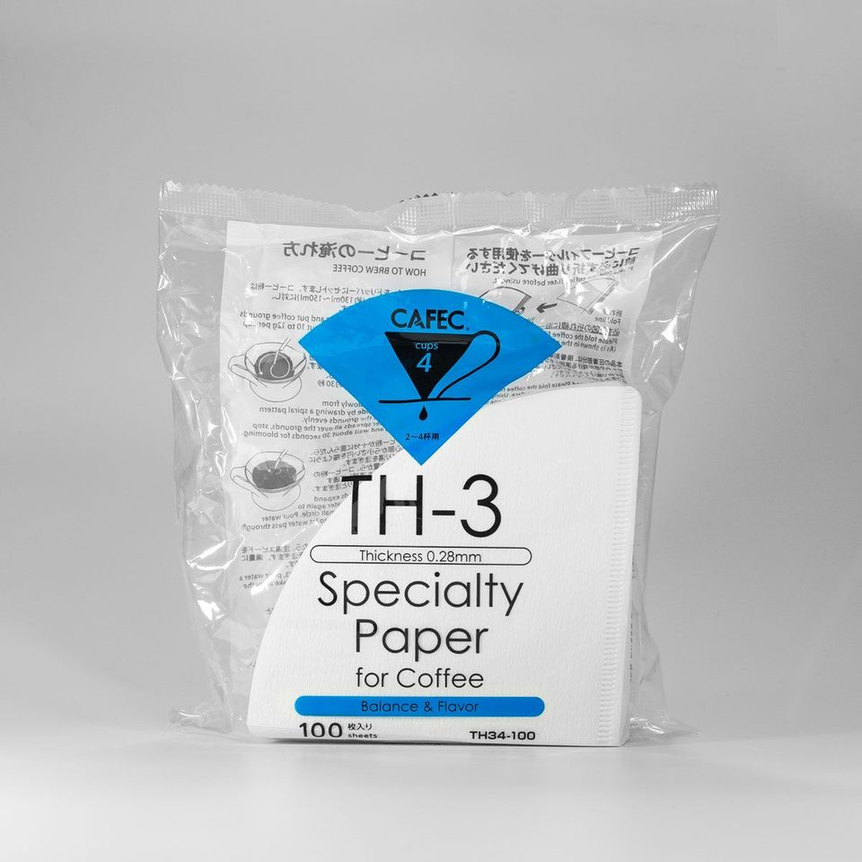 กระดาษกรอง CAFEC TH-3 / 100 ชิ้น