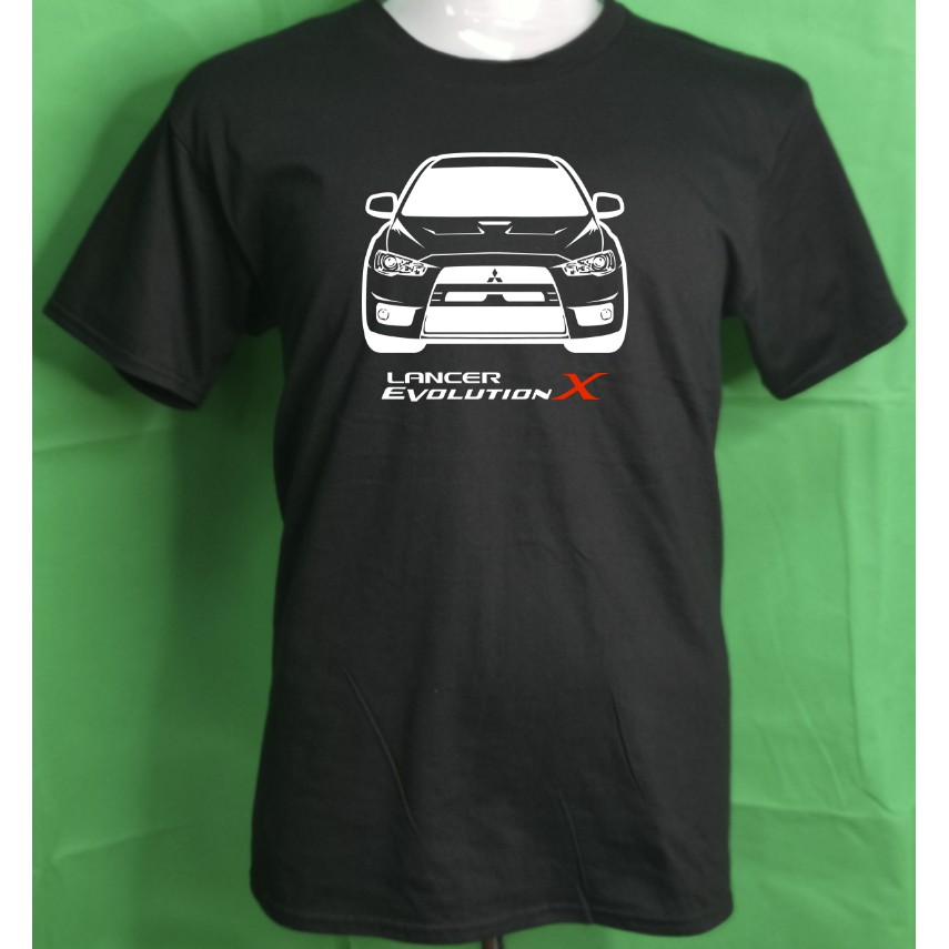 เสื้อยืด MITSUBISHI LANCER EVOLUTION X