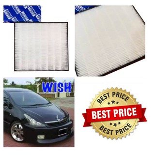 HEPA Filter Air กรองแอร์HEPA เกรดพรีเมี่ยม ฟิลเตอร์ โตโยต้า วิช Toyota Wish 2.0 (กรอง pm2.5 ได้)