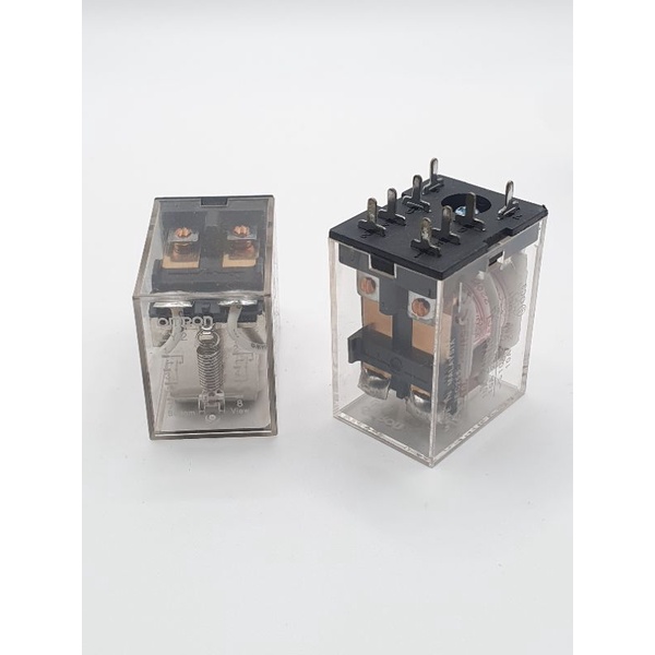 รีเลย์ relay ขาแหลม LY2 12v 24v 220v ac dc ขาแหลมลงปริ้น