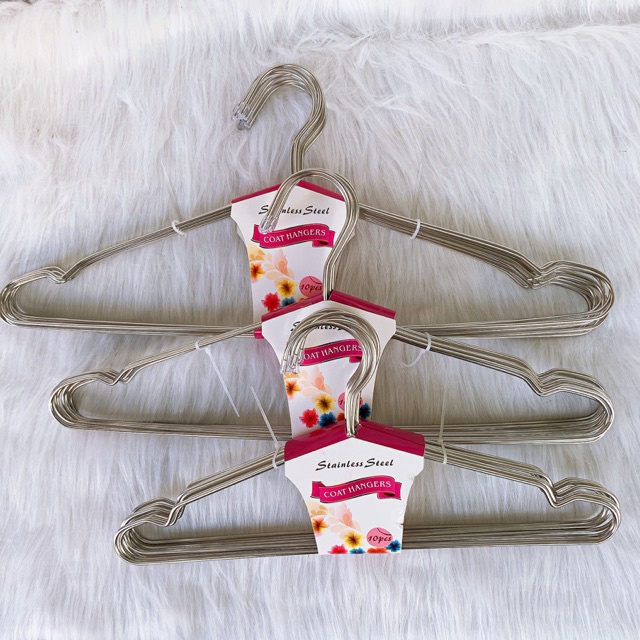 Thai_66  ไม้แขวนสแตนเลส 45 ซม. 40 ซม. 35 ซม ไม้แขวนเสื้อ พร้อมส่ง