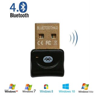 ตัวรับสัญญาณบลูทูธ 4.0 Mini USB Bluetooth V4.0 ( Black)