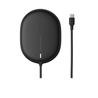 โปรโมชั่น : Baseus 15W Light Magnetic Wireless QI Charger Portable Charger Fast Charger For iPhone 12 13 Pro Max mini Huawei Xiaomi