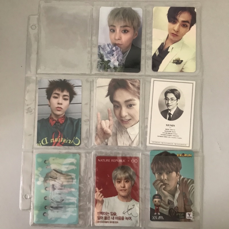 คอลเลกชันภาพถ่าย EXO XIUMIN