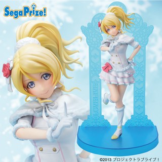 (แท้/มือหนึ่ง/มือสอง/อะไหล่) Sega Love live school idol project SPM Figure Ayase Eri Snow Halation Ver.​ โมเดล​ ฟิกเกอร์