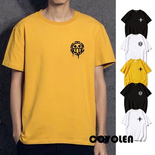 Korean One Piece fashion tshirt for men round neck（M- XL）