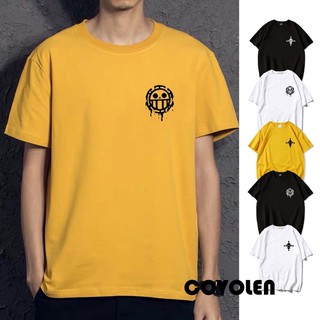 Korean One Piece fashion tshirt for men round neck（M- XL）