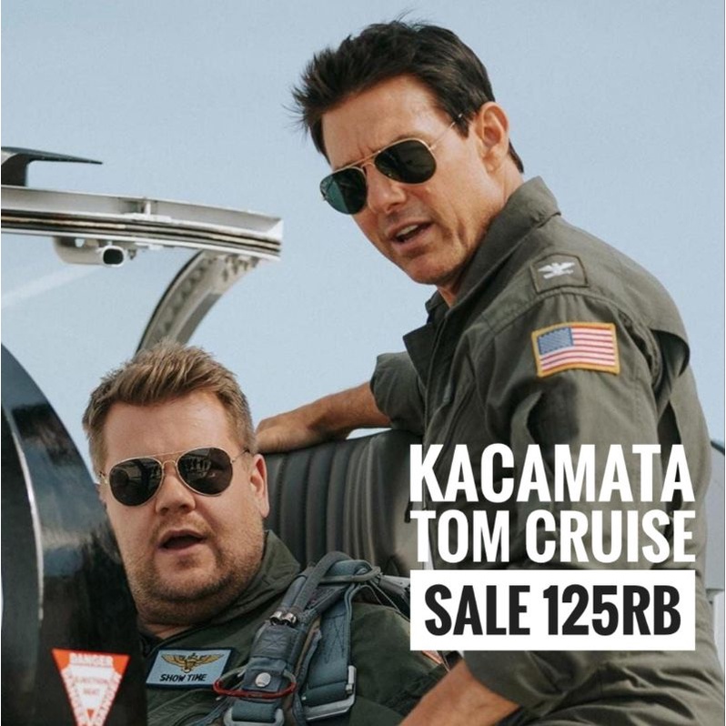 แว่นกันแดด Tom Cruise Topgun Maverick Pilot