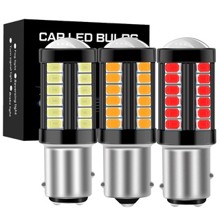 หลอดไฟเลี้ยวรถยนต์ LED 33SMD S25 1156 BA15S P21W 1157 BAY15D P21/5W R5W R10W 12-24v