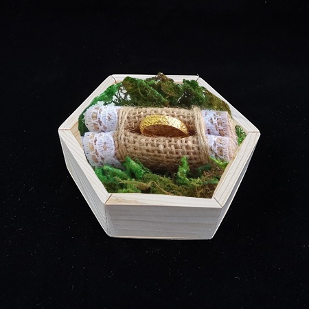CASH RING BOX / BOX / CASH BOX / WEDDING RING BOX / RING BOX / MAL