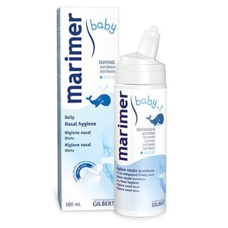 Marimer Baby Isotonic Spray มาริเมอร์ ไอโซโทนิค เบบี้ สเปรย์พ่นจมูก ล้างจมูก ขนาด 100 ml 18017