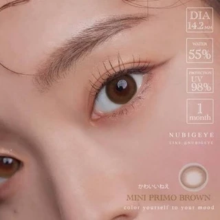 ส่งด่วนทุกวัน‼️คอนแทคเลนส์ Mini Primo Brown - Kitty Kawaii ขนาดมินิ