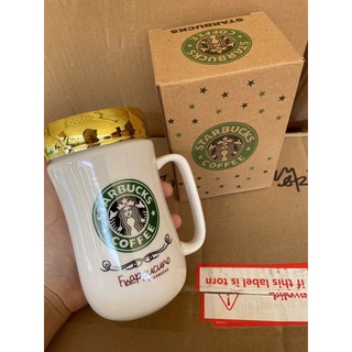 ถ้วย Starbucks แก้วใหม่สร้างสรรค์ความจุขนาดใหญ่ถ้วยเซรามิกนอร์ดิกกล่องของขวัญถ้วยที่มีฝาปิด