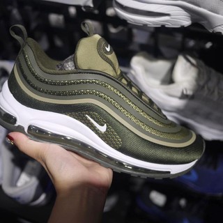 รองเท้า Nike Air max97 สีเขียวขี้ม้า