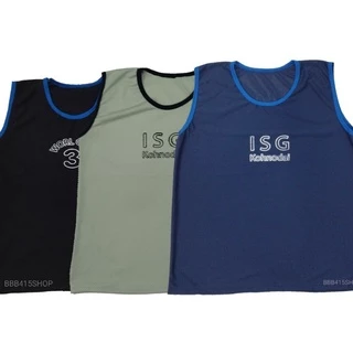 เสื้อแขนกุด ผ้ารู ระบายอากาศดี แห้งไว