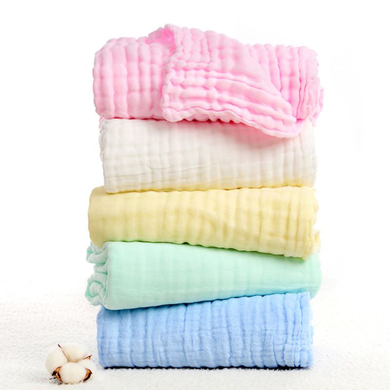 Mattresses & Bedding 149 บาท Fl ผ้าห่มผ้าขนหนูผ้าระบายอากาศแบบนุ่ม 6 ชั้นสําหรับเด็ก Mom & Baby