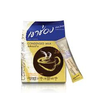 กาแฟเขาช่อง CONDENSED MILK FLAVOUR รสนมข้น ขนาด 21 กรัม 20 ซอง