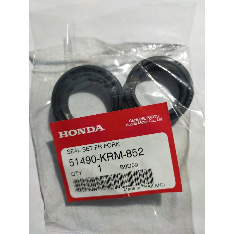 ซีลโช๊ค+ซีลกันฝุ่น zoomer-x/msx แท้ศูนย์  51490-KRM-852