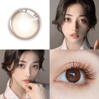 （COD）คอนแทคเลนส์สีคู่ขนาด 14.2MM คอนแทคเลนส์ คอนแทคเลนส์สี คอนเทค เลนส์ คอนแทคเลนส์ mini คอนแทคเลนส์รายวัน