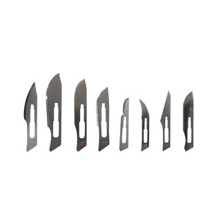 ใบมีดผ่าตัด 10 ใบ/ชุด (Scalpel Blades 10 Pcs/set)