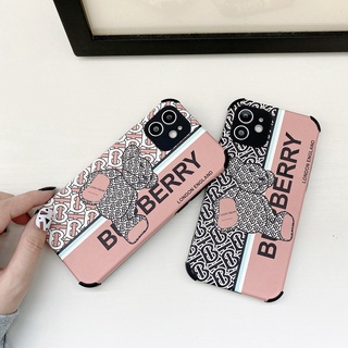 เคสโทรศัพท์มือถือลายหมีน่ารักสําหรับ OPPO A5S A3S A12 A52 A92 A83 A15 A9 A5 A54 A31 F9 F11 A53 2020 Reno 5 2 3 2Z 2F Pro