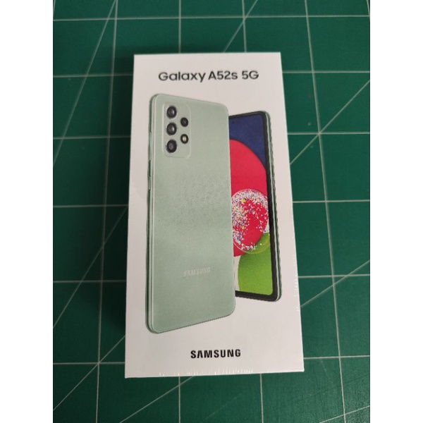 Samsung Galaxy A52s 5G 8/128 เครดิตเพียบดูได้ที่ร้าน ใส่ส่วนลดได้ มี SpayLater มือหนึ่ง ศูนย์ไทย ไม่แกะซีล สีเขียว