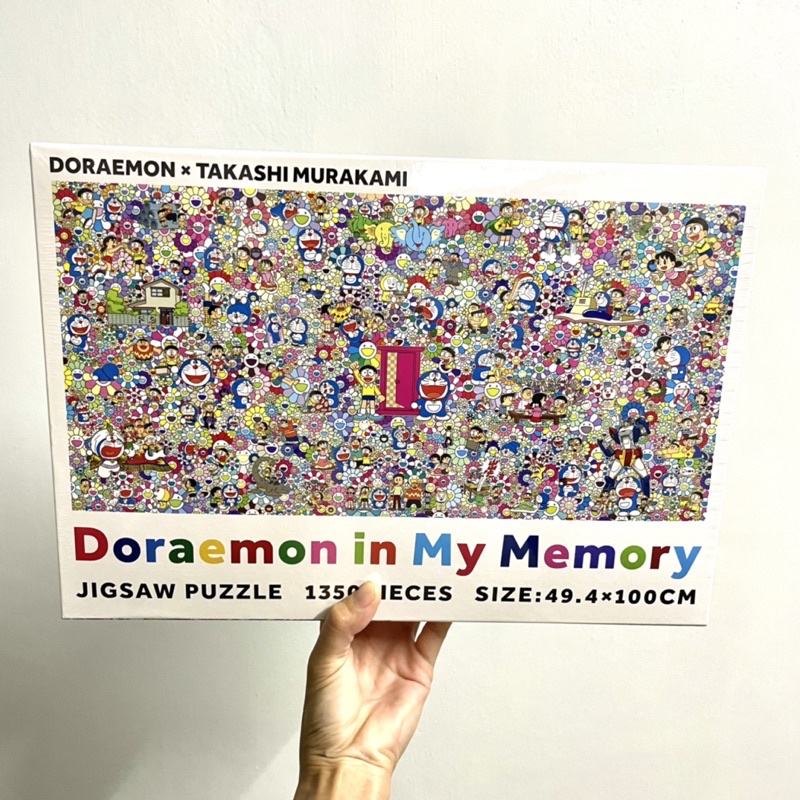 Doraemon x Murakami Jigsaw 1,350ชิ้น ยังไม่ต่อ