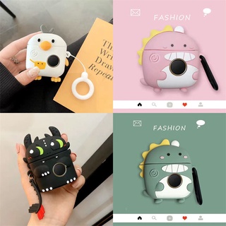 【พร้อมส่ง】เคสหูฟัง ซิลิโคน กันกระแทก ลายผ่าพิภพไททันน่ารัก สําหรับ Edifier TOU 3 TO-U3