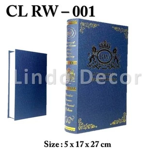 หนังสือตกแต่ง หนังสือปลอม Decor Book Classic พร็อพถ่ายรูปสไตล์คลาสสิค ลวดลายสวยงามคมชัด (CL RW)