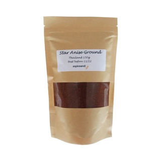 โป๊ ยกั๊ก, จันทน์แปดกลีบบ่น  Star Anise Ground 150g Bag Apsiceandi