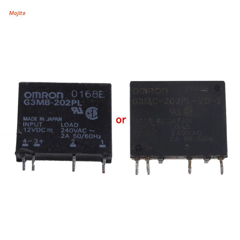 Mojito Solid State Relay G3MB-202PL DC-AC SSR In 12V DC Out 240V AC 2A
