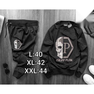 Philipp Plein เซ็ตเสื้อแขนยาว+กางเกงวอม