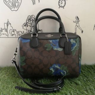 🌹กระเป๋าCOACH ลายดอกไม้