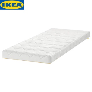 IKEA UNDERLIG อุนเดอร์ลิก ที่นอนโฟมสำหรับเตียงเด็กโต, ปลอกถอดออกง่าย ใช้ซิปที่ปลอดภัยสำหรับเด็ก เด็กรูดซิปเปิดเองไม่ได้