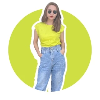 เสื้อยืดแขนกุด สีพื้น ใส่สบาย ผ้าcotton 100% เสื้อยืดคอกลม เสื้อยืดสีส้ม🍊