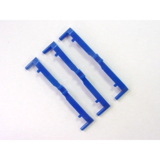 3Racing KM-004 Mini-Z MR-01 Chassis Toe in &amp; Out Steering Rod (Plastic - Blue Color)