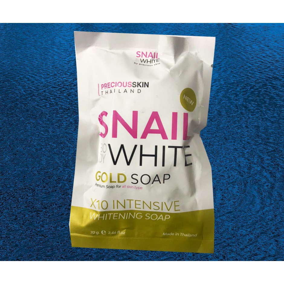 Precious Skin Snail White Gold x10 Intensive Whitening Soap