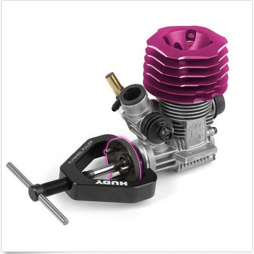 อลูมิเนียม Universal Flywheel Puller Vliegweiel Remover สําหรับ 1/8 1/10 Nitro เครื่องยนต์มอเตอร์ HPI HSP RC รถเครื่องมือ