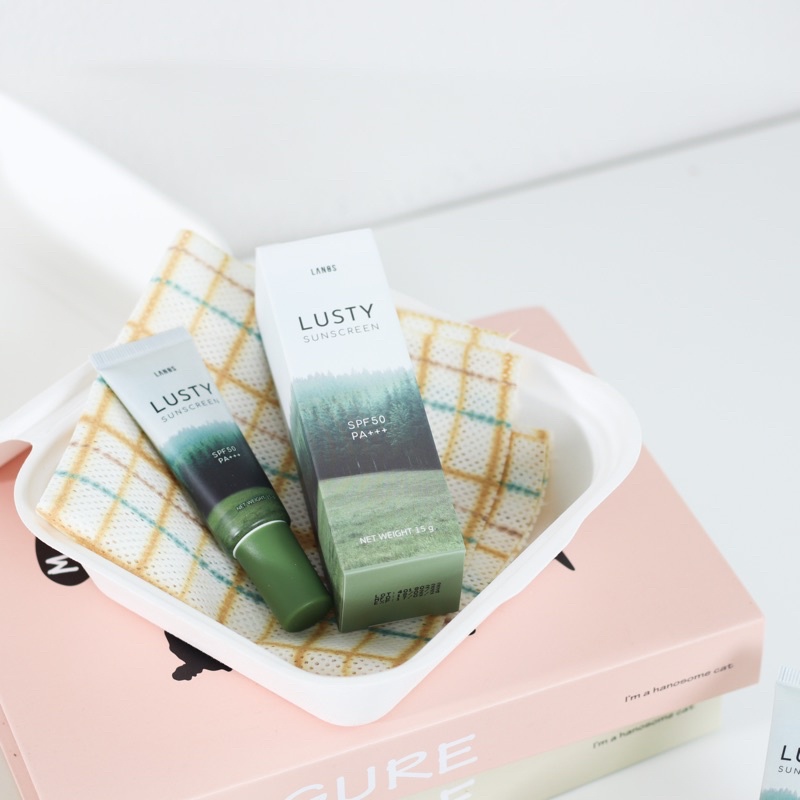 Lusty Sunscreen กันแดดเนื้อเซรั่ม Lanos